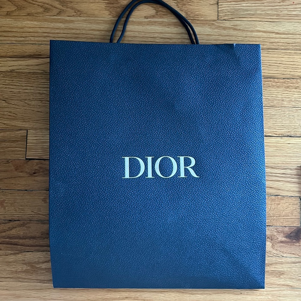 Dior shopping bag
